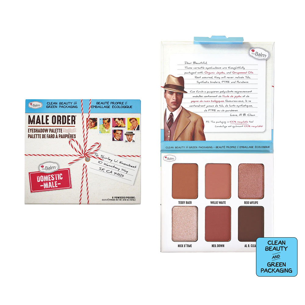 The Balm Male Order Eyeshadow Palette – Domestic Male