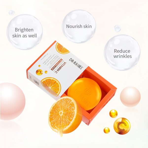 Dr-Rashel Vitamin C Brightening and Anti-Aging Whitening Soap