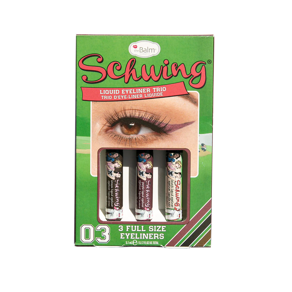 The Balm Schwing Liquid Eyeliner Trio