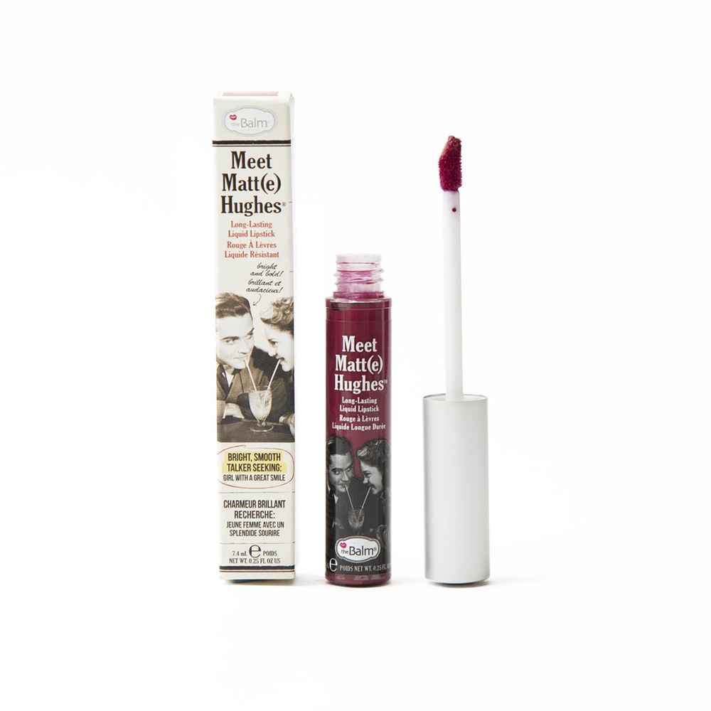 The Balm Meet Matte Hughes Long Lasting Liquid Lipstick Romantic