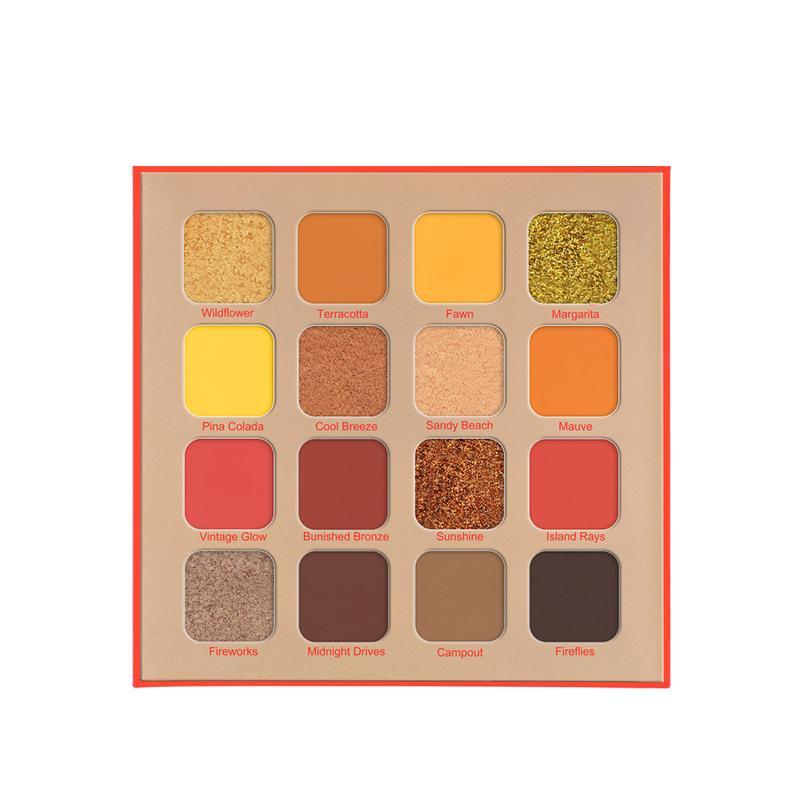 16 Color Eyeshadow Palette - BRZ004