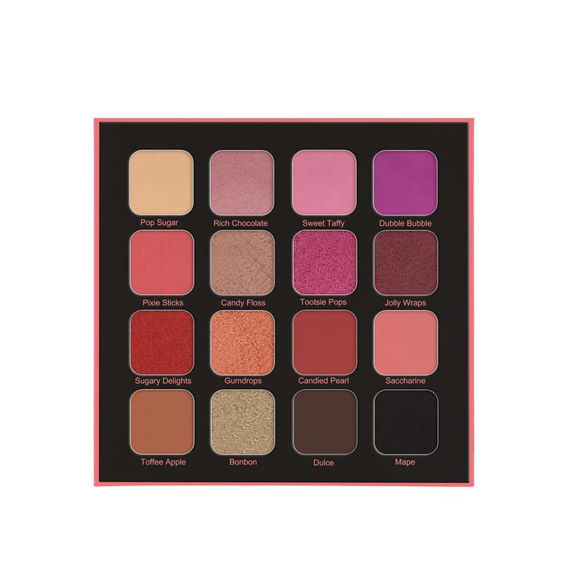 16 Color Eyeshadow Palette - BRZ002