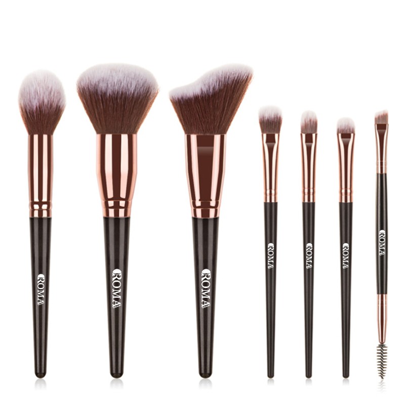 Makeup Brush Black Rose