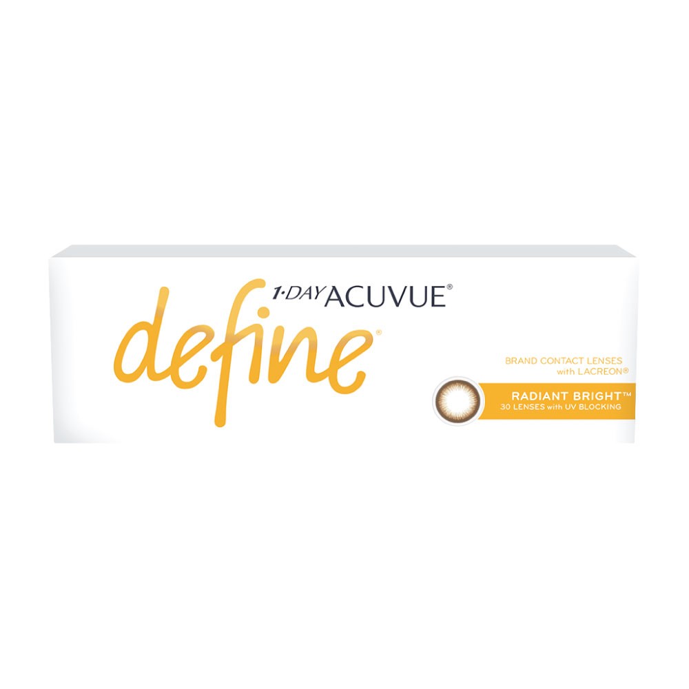 Acuvue 1-DAY DEFINE RADIANT BRIGHT - PACK OF 30