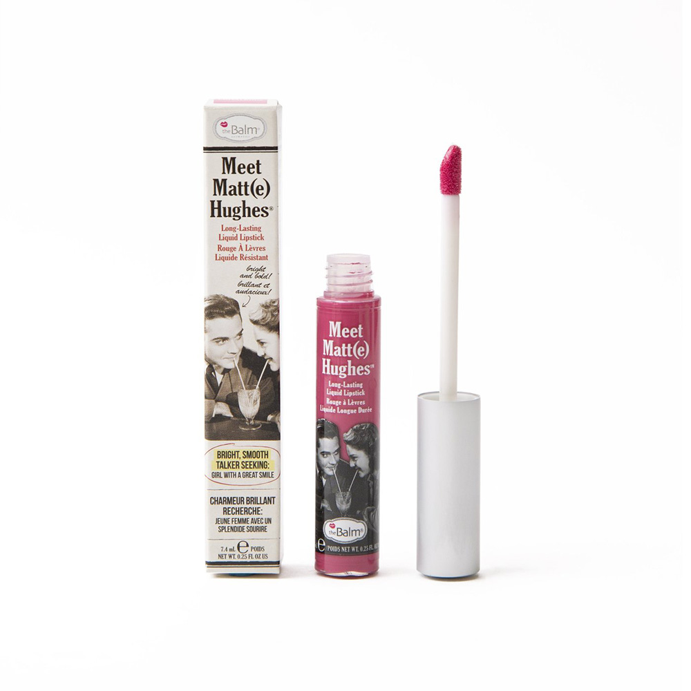 The Balm Meet Matte Hughes Long Lasting Liquid Lipstick Chivalrous