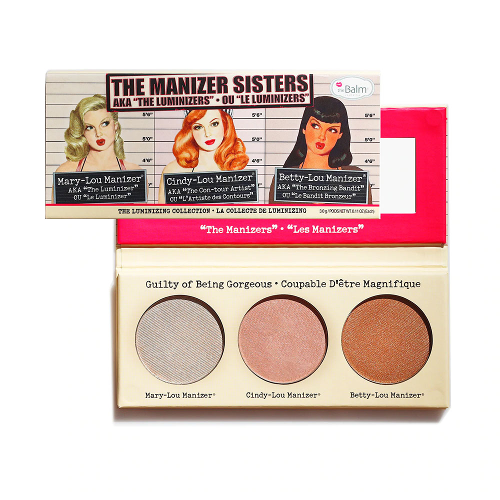 The Balm Manizer Sisters Luminizers Palette